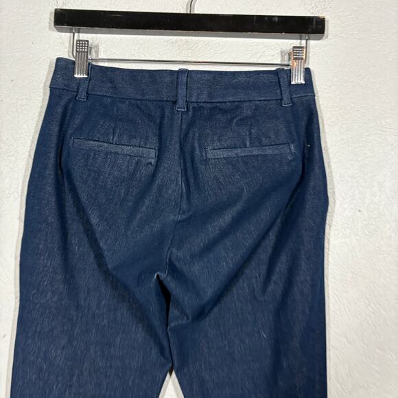 GAP Signature Skinny Ankle Trouser Pant Casual Midnight Blue - 0 - Picture 3 of 6